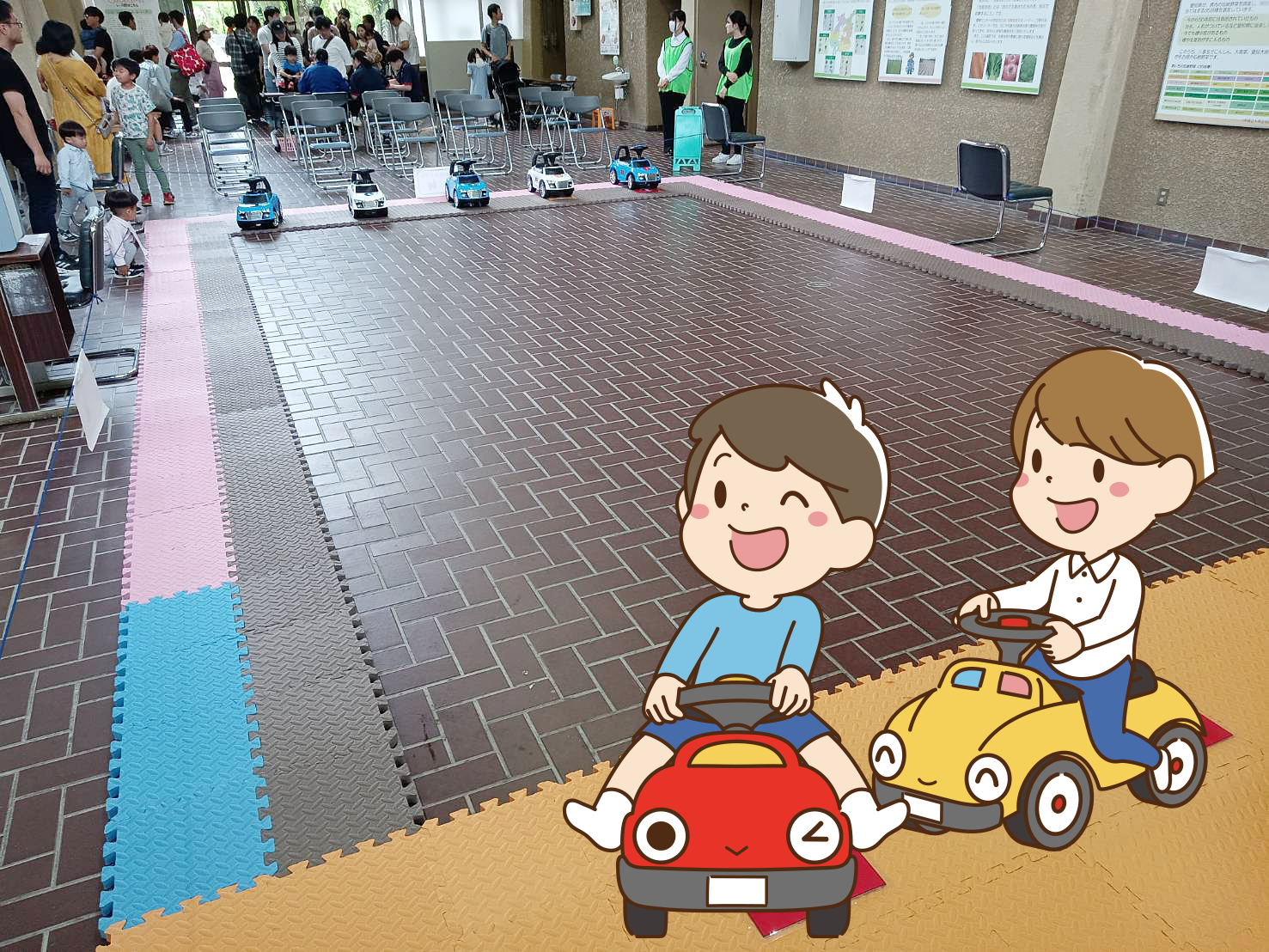 料理教室準備中の様子